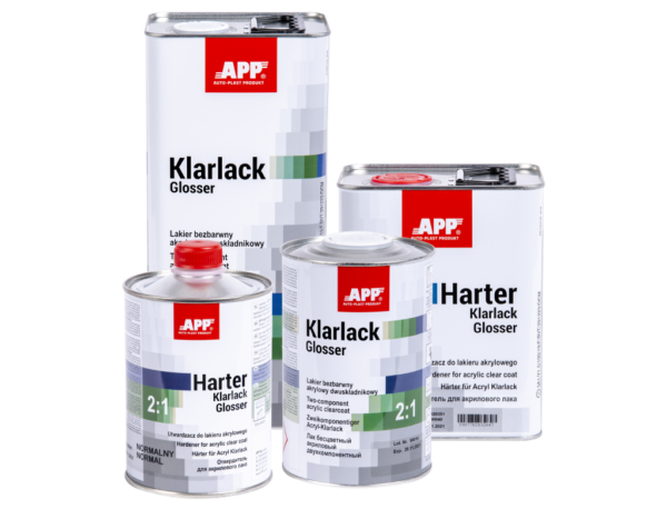 020122 Klarlack Glosser 2:1 + Vergarder Glosser Airdry