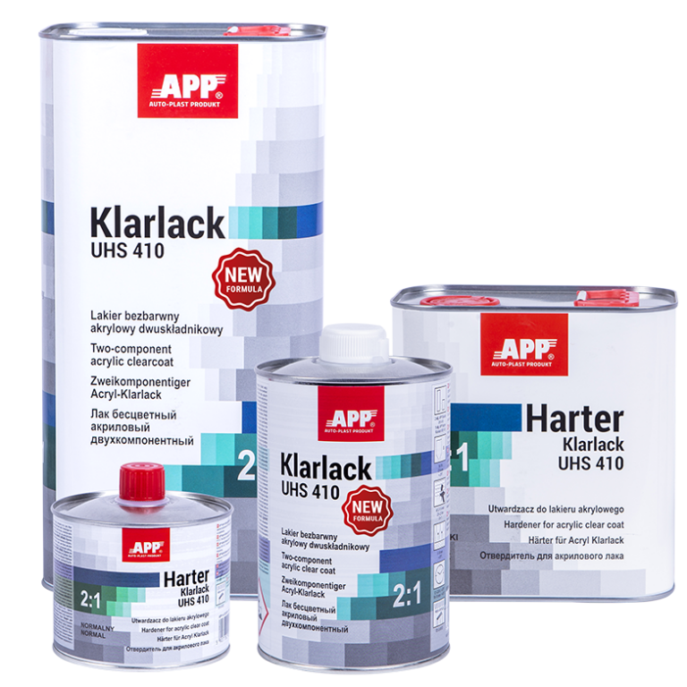 Klarlack UHS 410 + Verharder UHS Airdry
