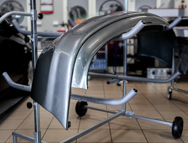 Steun voor bumpers en spoilers