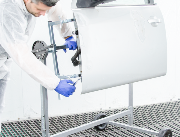 Handvat voor het schilderen van deuren