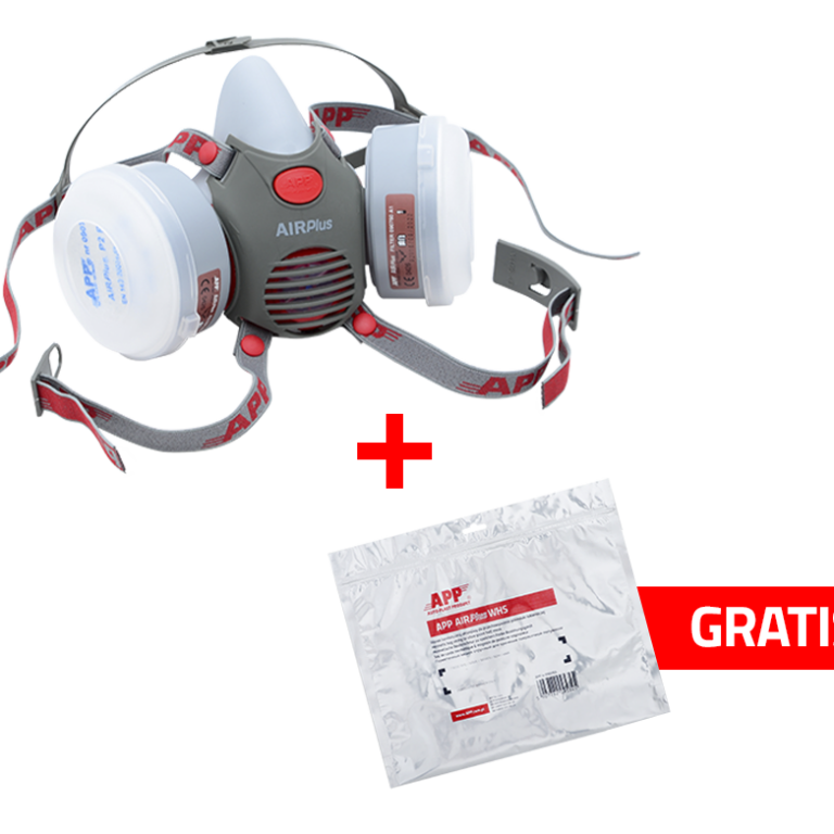 090750WH Autolak halfmaskerset