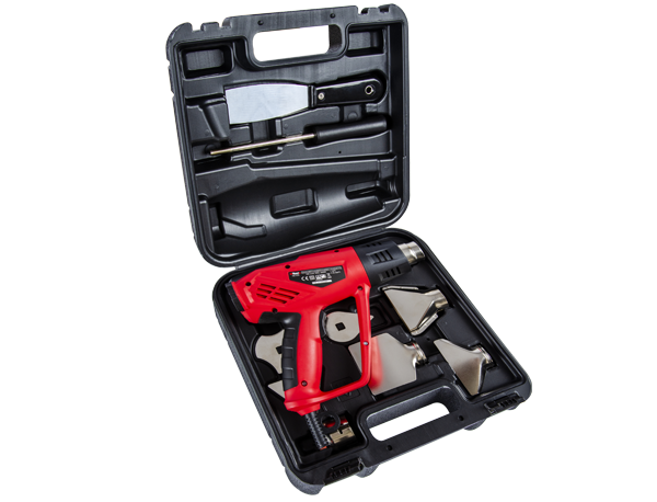 126008-2 Verwarmingspistool met digitale temperatuurregeling en LCD-scherm