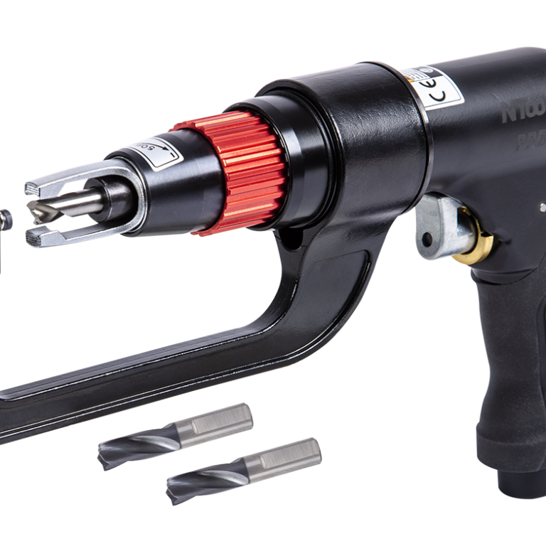 Set met pneumatische ruimer