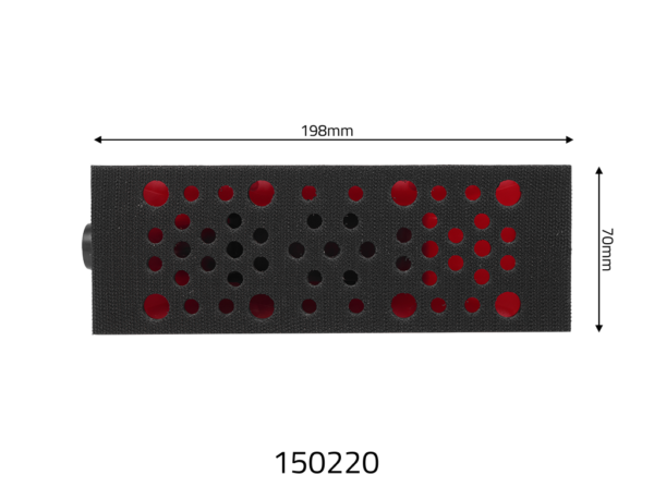 150220-003 Schuurblok met stofafzuiging