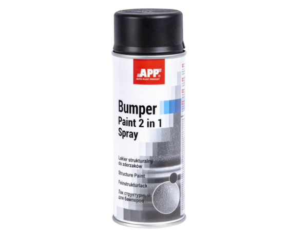 Bumper Structuurlak Spray 1K Bumper Structuurlak Spray/Spuitbus 400ml