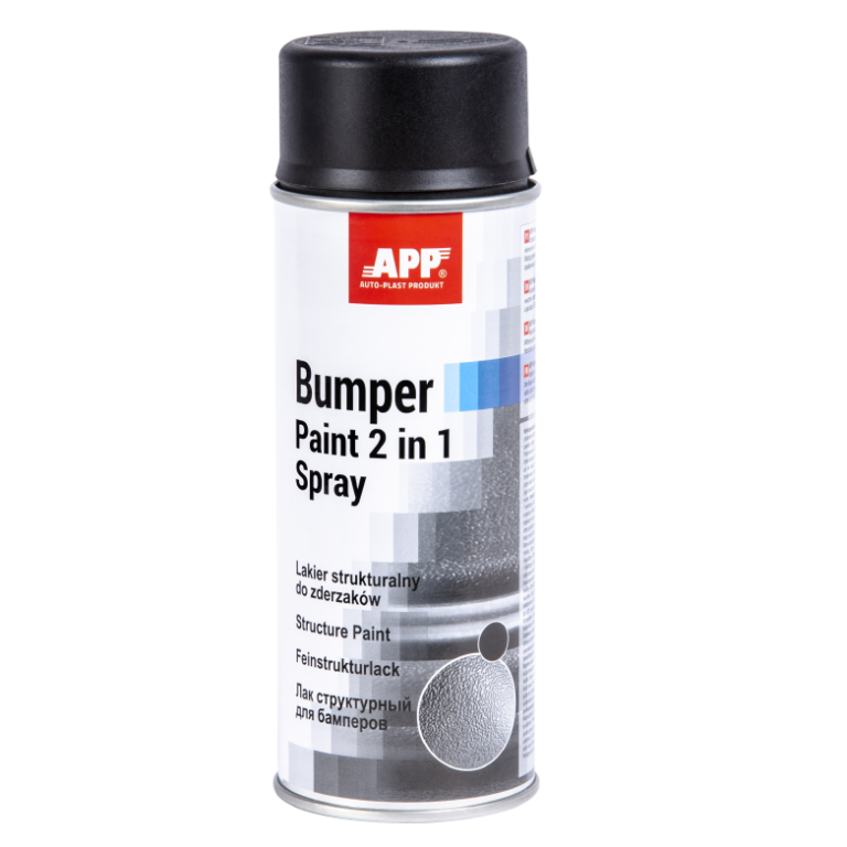 Bumper Structuurlak Spray 1K Bumper Structuurlak Spray/Spuitbus 400ml