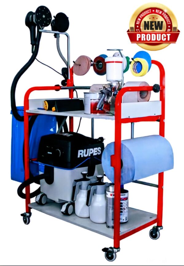 Schuurtrolley- Gereedschap